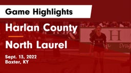 Harlan County  vs North Laurel  Game Highlights - Sept. 13, 2022