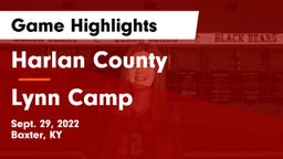 Harlan County  vs Lynn Camp  Game Highlights - Sept. 29, 2022