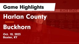 Harlan County  vs Buckhorn   Game Highlights - Oct. 10, 2023