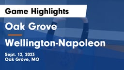 Oak Grove  vs Wellington-Napoleon  Game Highlights - Sept. 12, 2023