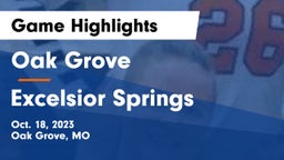 Oak Grove  vs Excelsior Springs  Game Highlights - Oct. 18, 2023