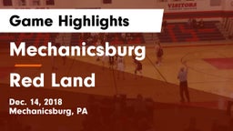 Mechanicsburg  vs Red Land  Game Highlights - Dec. 14, 2018