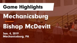 Mechanicsburg  vs Bishop McDevitt  Game Highlights - Jan. 4, 2019