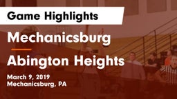 Mechanicsburg  vs Abington Heights Game Highlights - March 9, 2019