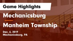 Mechanicsburg  vs Manheim Township  Game Highlights - Dec. 6, 2019