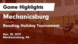 Mechanicsburg  vs Reading Holiday Tournament Game Highlights - Dec. 28, 2019