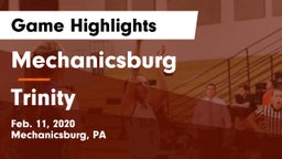 Mechanicsburg  vs Trinity  Game Highlights - Feb. 11, 2020