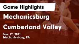 Mechanicsburg  vs Cumberland Valley  Game Highlights - Jan. 12, 2021
