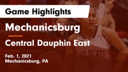 Mechanicsburg  vs Central Dauphin East  Game Highlights - Feb. 1, 2021