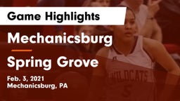 Mechanicsburg  vs Spring Grove  Game Highlights - Feb. 3, 2021