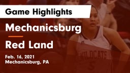 Mechanicsburg  vs Red Land  Game Highlights - Feb. 16, 2021