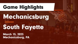 Mechanicsburg  vs South Fayette  Game Highlights - March 15, 2023