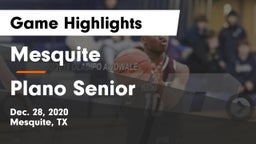 Mesquite  vs Plano Senior  Game Highlights - Dec. 28, 2020