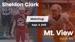 Matchup: Sheldon Clark High vs. Mt. View  2018