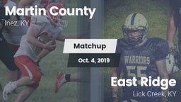 Matchup: Martin County High S vs. East Ridge  2019