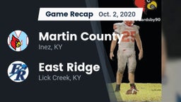 Recap: Martin County  vs. East Ridge  2020