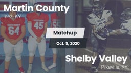 Matchup: Martin County High S vs. Shelby Valley  2020