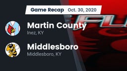 Recap: Martin County  vs. Middlesboro  2020