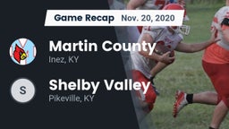 Recap: Martin County  vs. Shelby Valley  2020