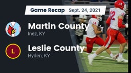 Recap: Martin County  vs. Leslie County  2021