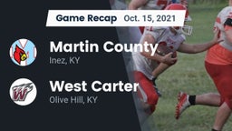 Recap: Martin County  vs. West Carter  2021