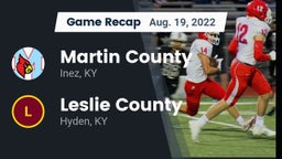 Recap: Martin County  vs. Leslie County  2022