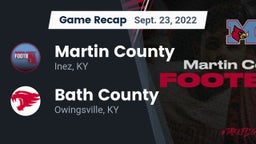 Recap: Martin County  vs. Bath County  2022