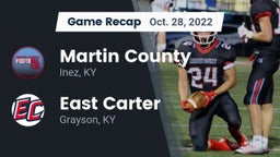 Recap: Martin County  vs. East Carter  2022