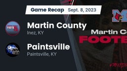 Recap: Martin County  vs. Paintsville  2023