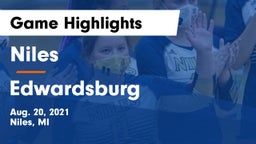 Niles  vs Edwardsburg Game Highlights - Aug. 20, 2021