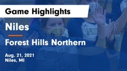 Niles  vs Forest Hills Northern Game Highlights - Aug. 21, 2021