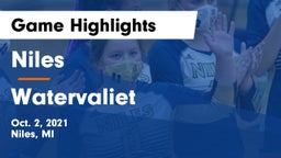 Niles  vs Watervaliet Game Highlights - Oct. 2, 2021