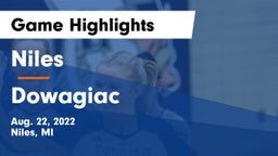 Niles  vs Dowagiac Game Highlights - Aug. 22, 2022