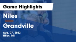 Niles  vs Grandville  Game Highlights - Aug. 27, 2022