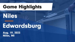 Niles  vs Edwardsburg  Game Highlights - Aug. 19, 2023