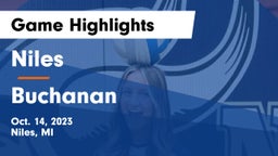 Niles  vs Buchanan  Game Highlights - Oct. 14, 2023