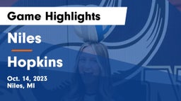 Niles  vs Hopkins  Game Highlights - Oct. 14, 2023