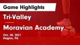 Tri-Valley  vs Moravian Academy  Game Highlights - Oct. 28, 2021