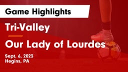 Tri-Valley  vs Our Lady of Lourdes Game Highlights - Sept. 6, 2023