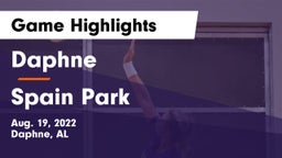 Daphne  vs Spain Park Game Highlights - Aug. 19, 2022