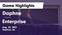 Daphne  vs Enterprise  Game Highlights - Aug. 20, 2022