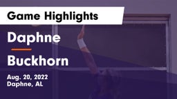Daphne  vs Buckhorn  Game Highlights - Aug. 20, 2022