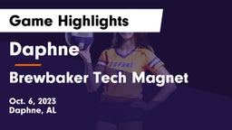 Daphne  vs Brewbaker Tech Magnet  Game Highlights - Oct. 6, 2023