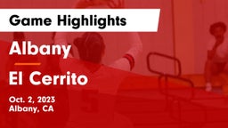 Albany  vs El Cerrito  Game Highlights - Oct. 2, 2023