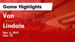 Van  vs Lindale  Game Highlights - Dec. 6, 2019