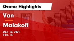 Van  vs Malakoff  Game Highlights - Dec. 10, 2021