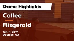 Coffee  vs Fitzgerald  Game Highlights - Jan. 4, 2019