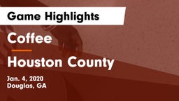Coffee  vs Houston County  Game Highlights - Jan. 4, 2020
