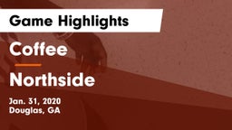 Coffee  vs Northside  Game Highlights - Jan. 31, 2020