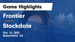 Frontier  vs Stockdale  Game Highlights - Oct. 13, 2022